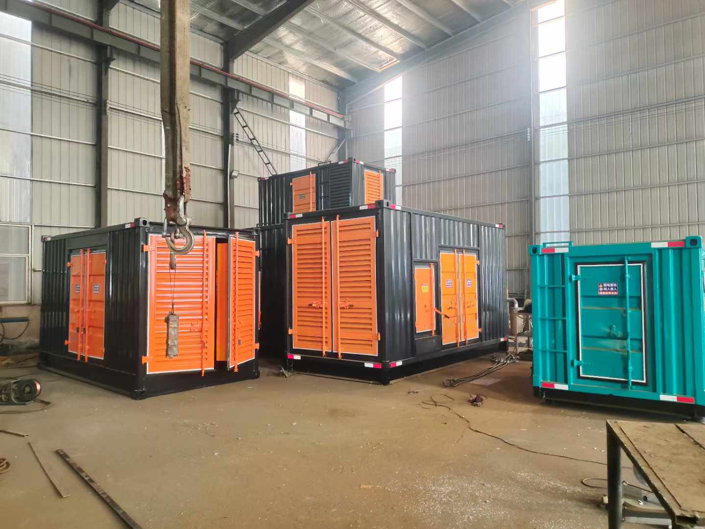 内丘500kw柴油发电机组可以带动多少功率设备？